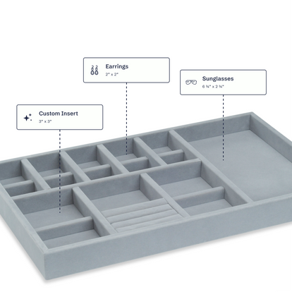 Custom Tray Insert Custom Tray Builder – Jewelry Trays Direct